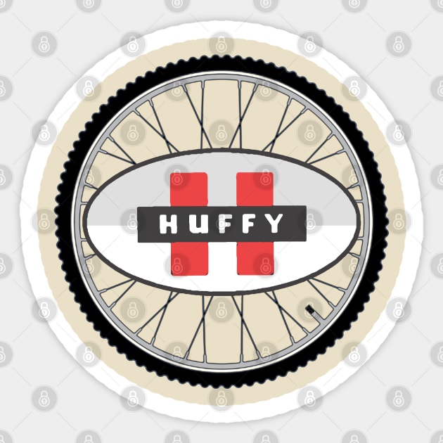 Huffy Vintage Bicycles USA Sticker by Midcenturydave